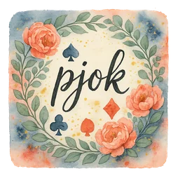 pjok লগইন স্ক্রিনের ক্লোজআপ